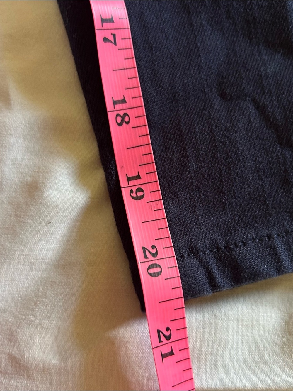 Chaps Black Low Rise Straight Leg Jeans Women’s Size 12 - Picture 6 of 6